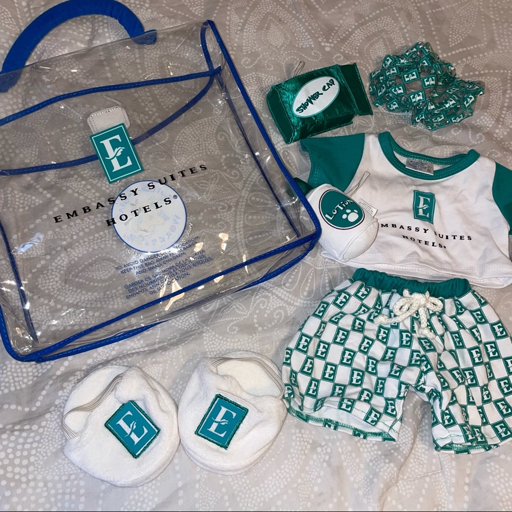 Build-A-Bear Embassy Suits pajama set